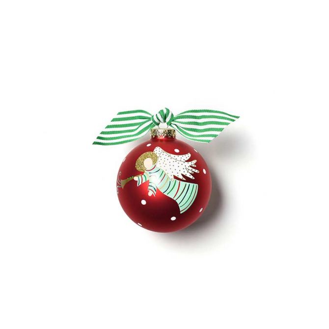 Coton Colors Hark the Herald Angels Sing Glass Ornament