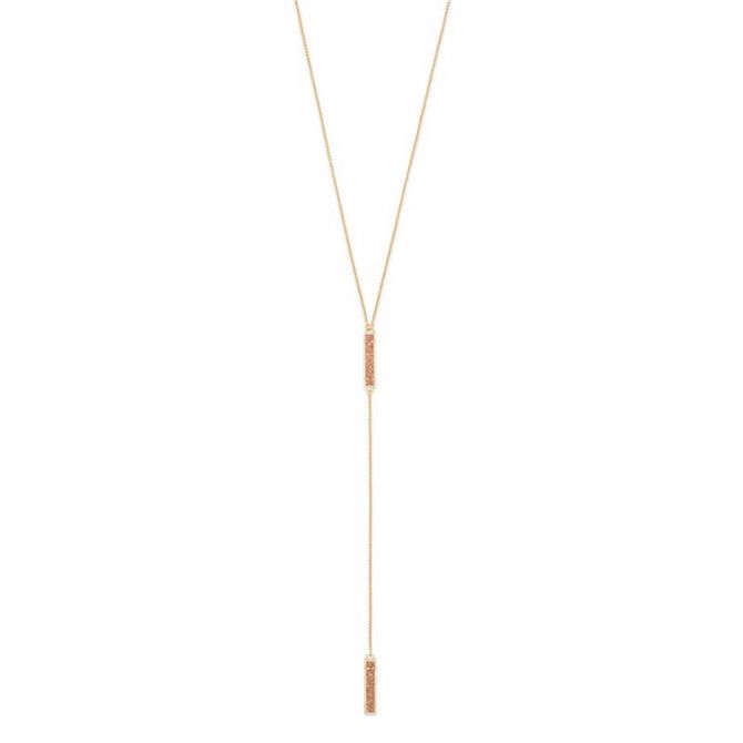 Kendra scott sand hot sale drusy necklace