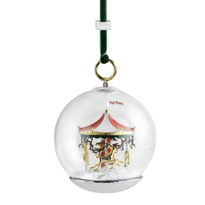 Michael Aram Merry Go Round Snowglobe Ornament