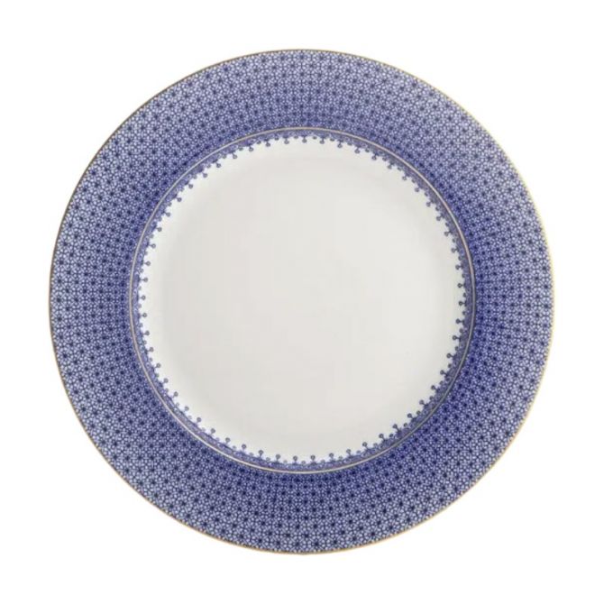 Mottahedeh & Co Blue Lace Dessert Plate