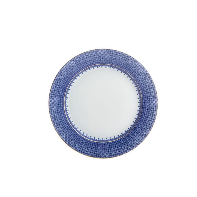 Mottahedeh Blue Lace Bread and Butter Plate