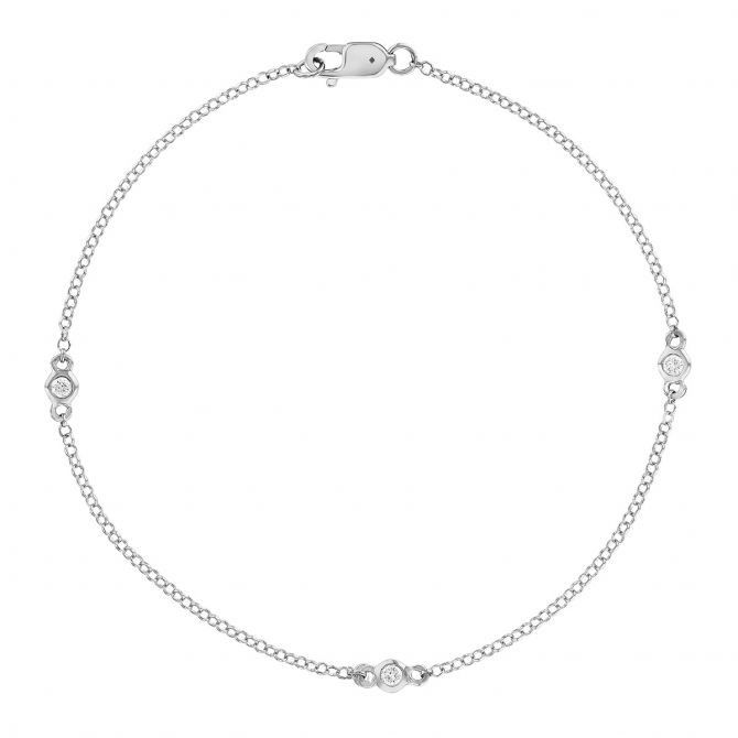 DIAMOND STATION BRACELET