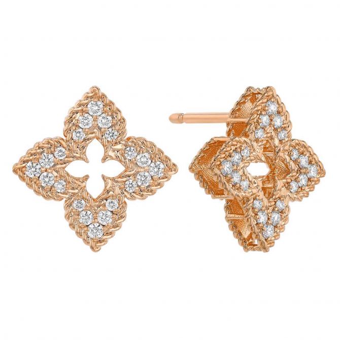 Mini Flower Drop Earring - Brass - Ulla Johnson