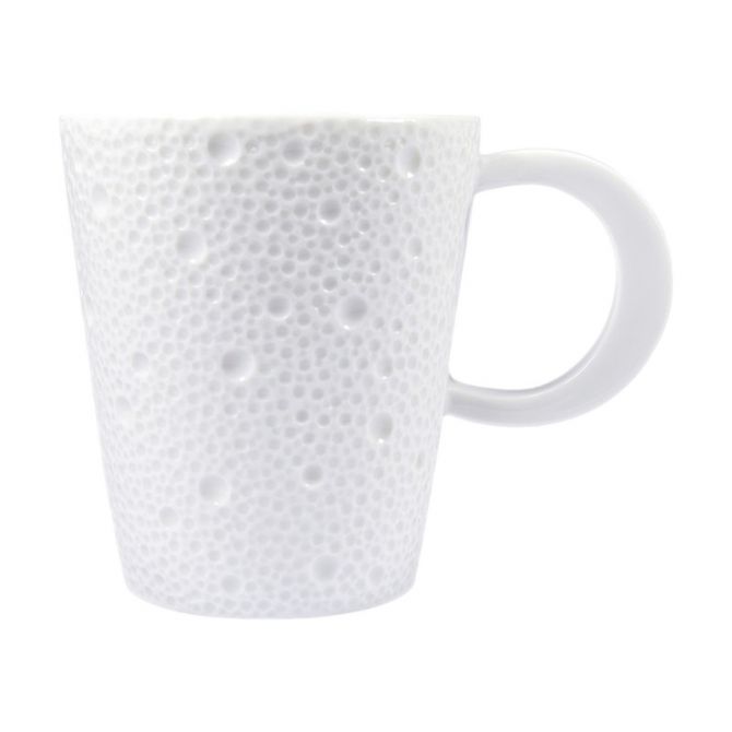 Bernardaud Ecume Blanc Mug, 8.5oz