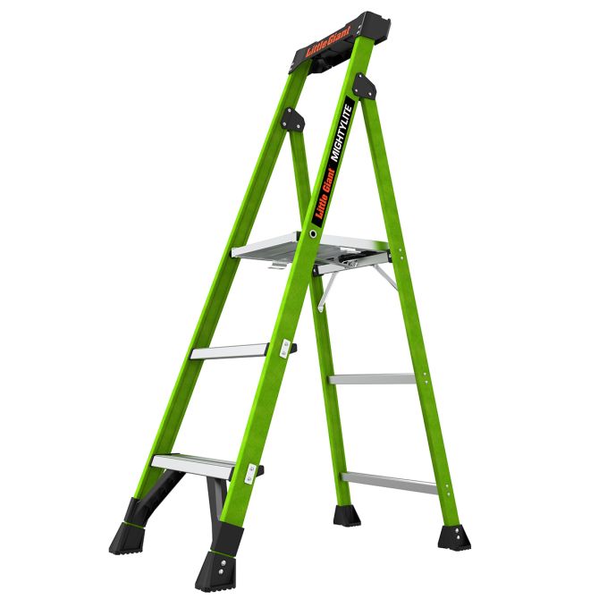 Little Giant MightyLite 2.0 5ft Type 1A Fiberglass Stepladder