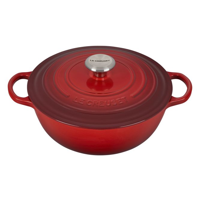 Le Creuset 7.5qt Signature Cast Iron Chef's Oven, Cerise