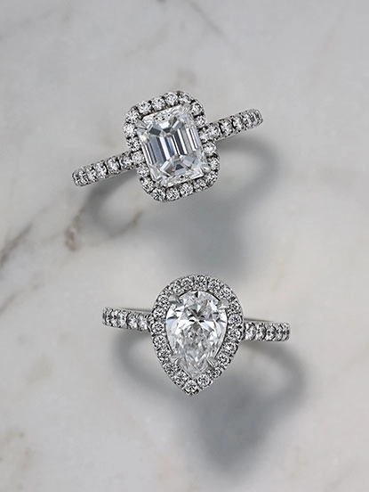 Halo Engagement Rings