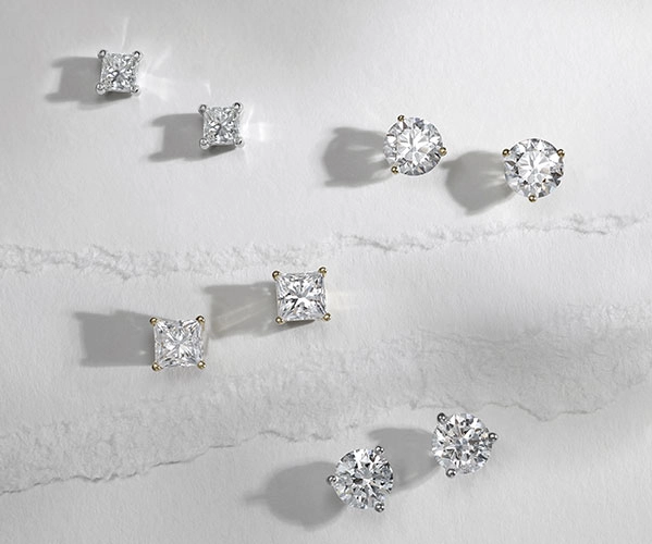 Diamond Stud Earrings