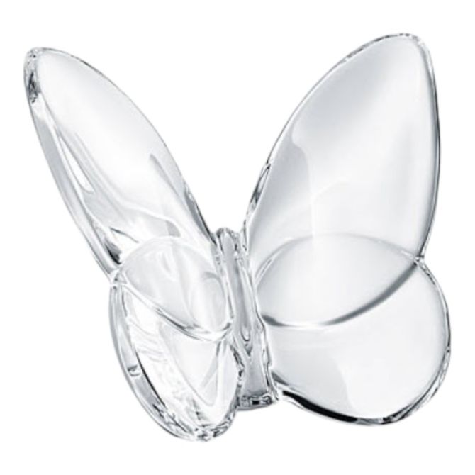 Baccarat Butterfly Figurine, Clear