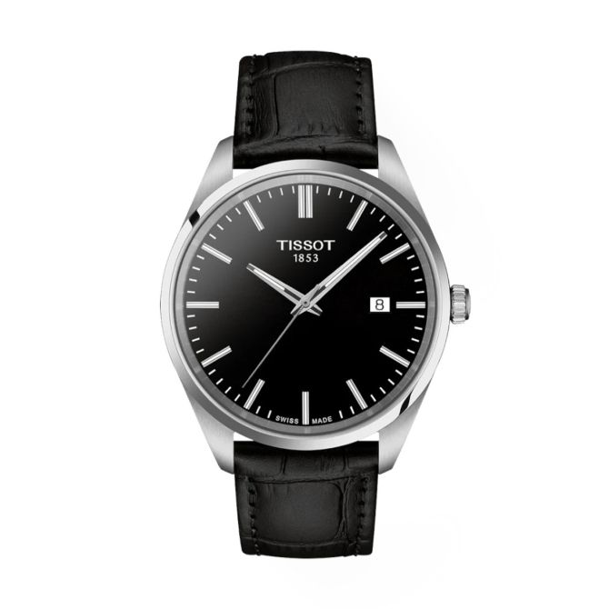 Tissot PR 100 Quartz 40mm Watch, Black Dial