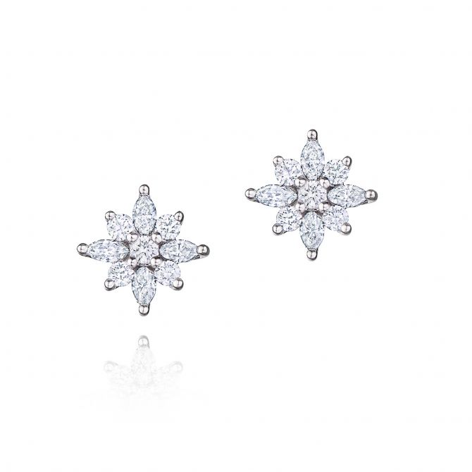 Kwiat star sale earrings