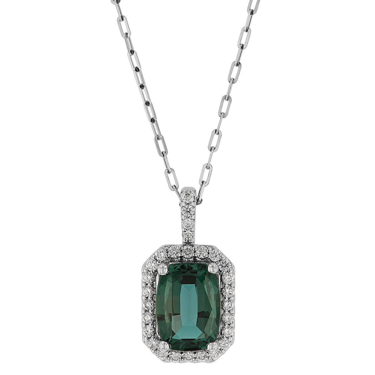 alexandrite and emerald necklace