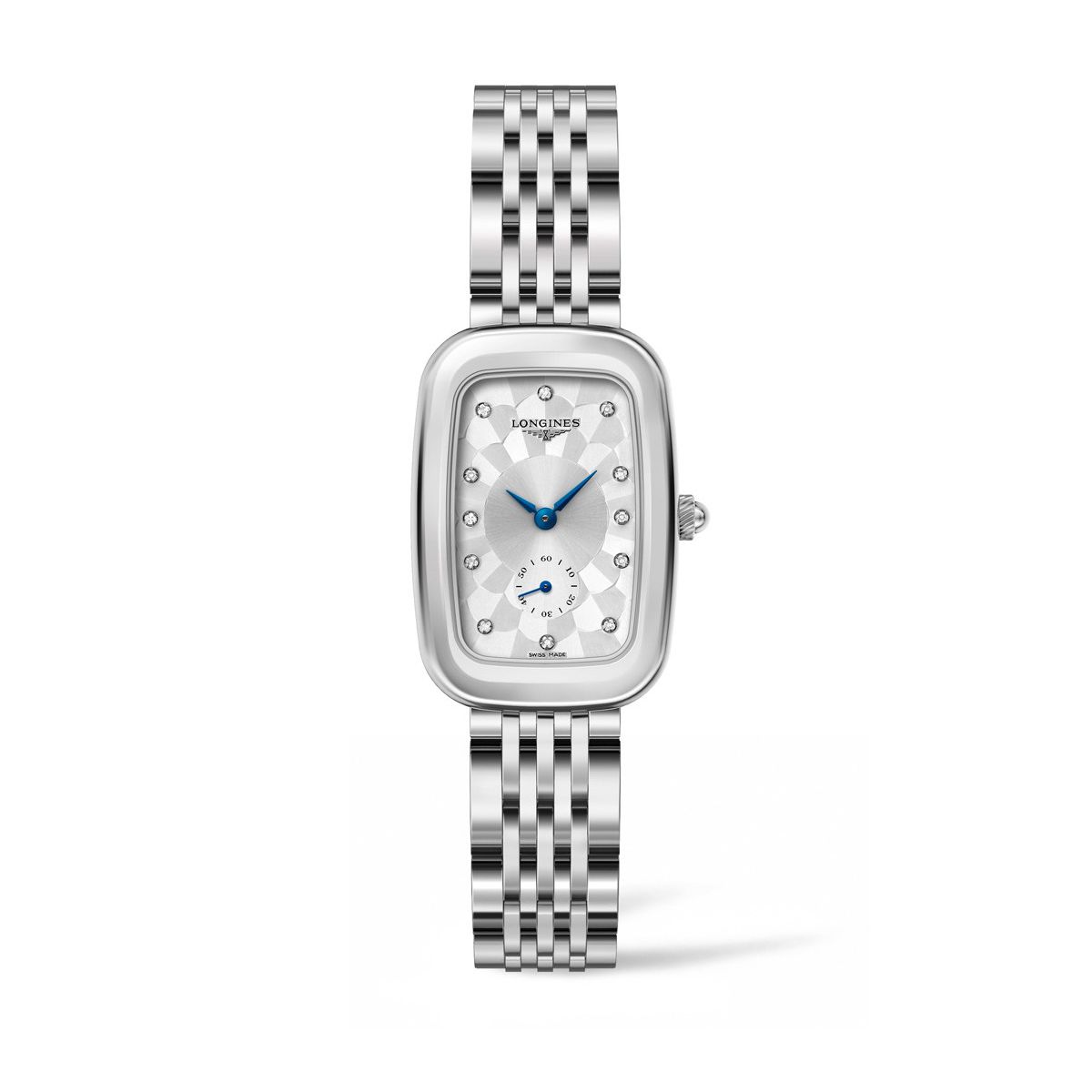 longines women's dolce vita stainless steel watch