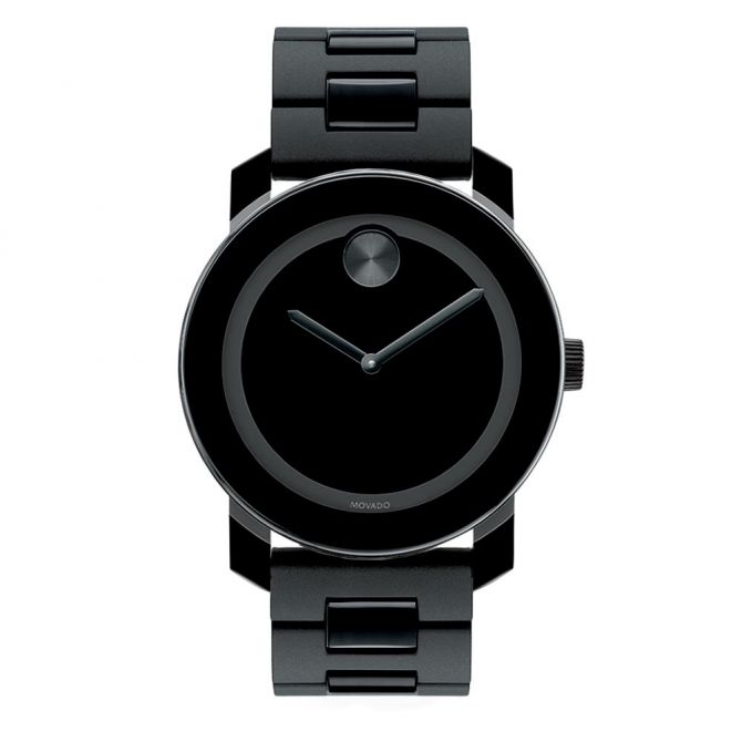 Movado BOLD Large Black Bracelet Watch