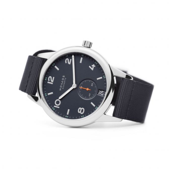 Nomos Glashutte Club Automat Datum Atlantik 42mm Men s Watch 776 Borsheims