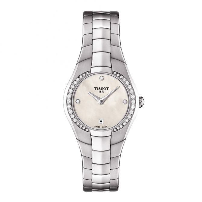 Tissot T Round Diamond Bezel 26mm Women s Watch