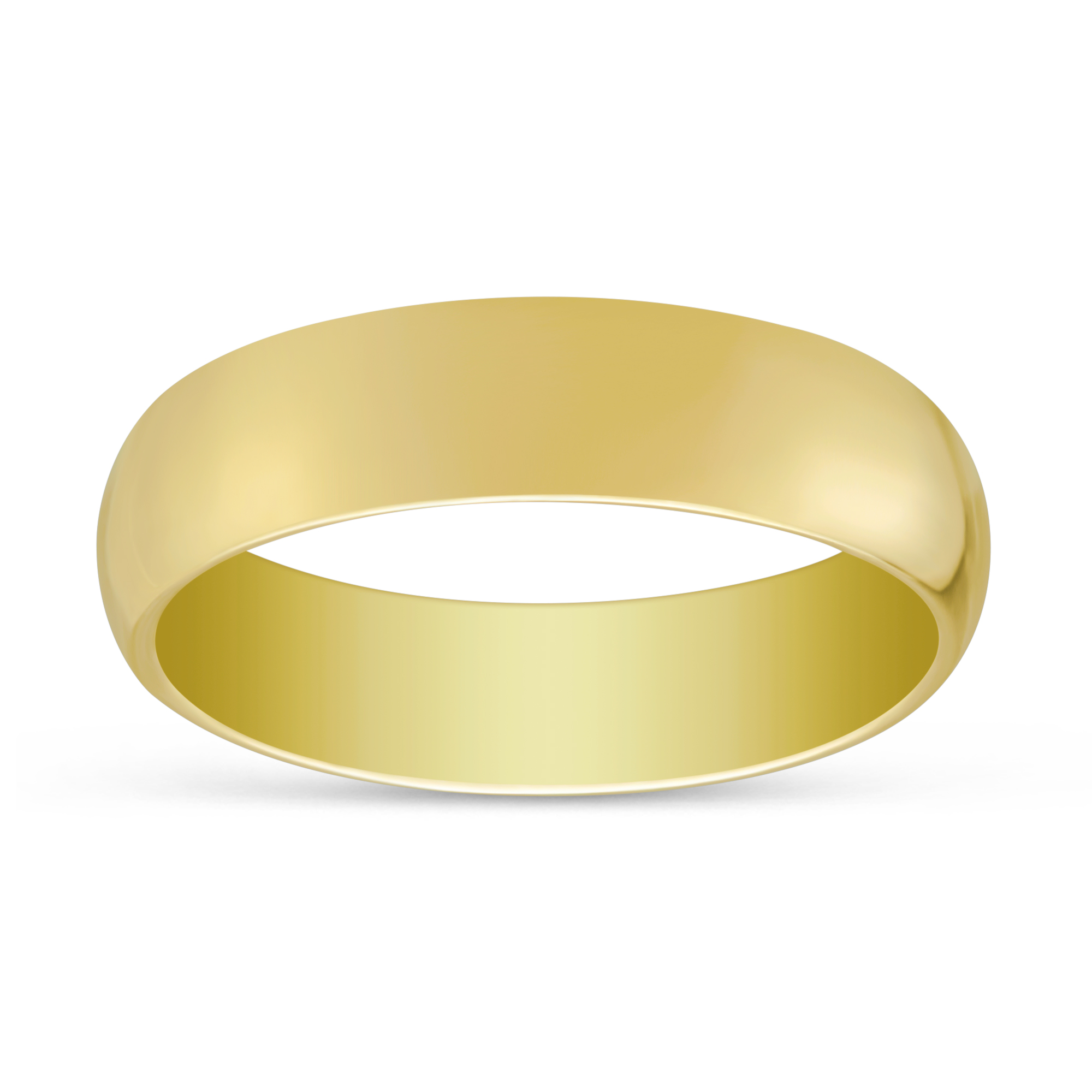 Yellow Gold Comfort Fit Wedding Band Mm Borsheims