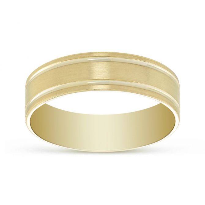 6mm Smooth Wedding Band