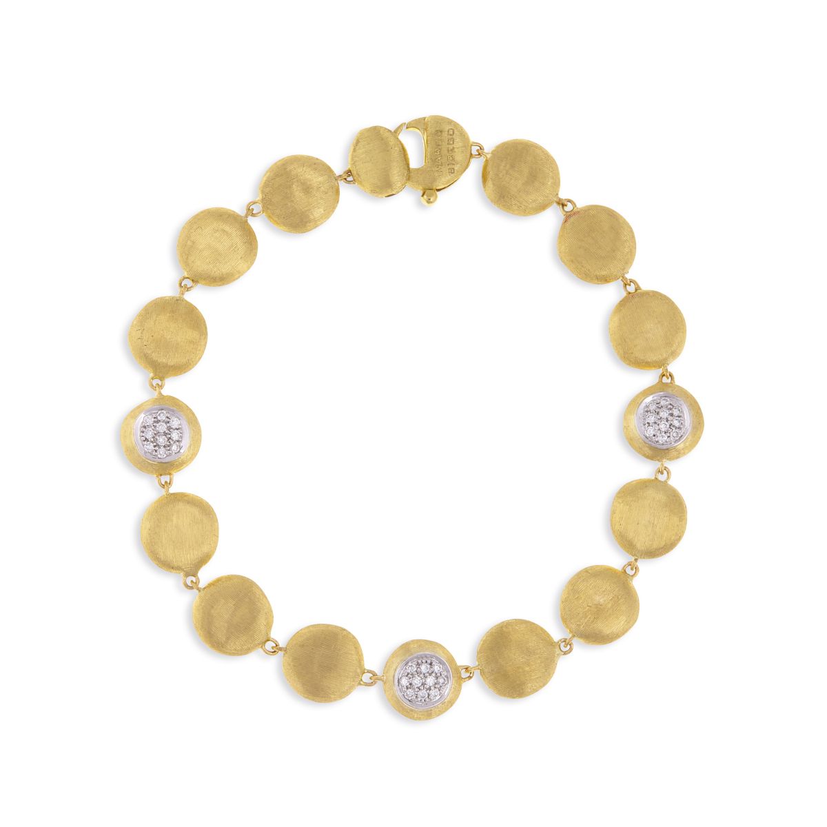 Marco Bicego Jaipur Diamond Bracelet In Yellow Gold | BB2225-B-YW ...