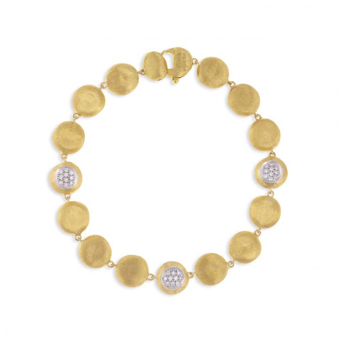 Marco Bicego Jaipur Diamond Bracelet in Yellow Gold