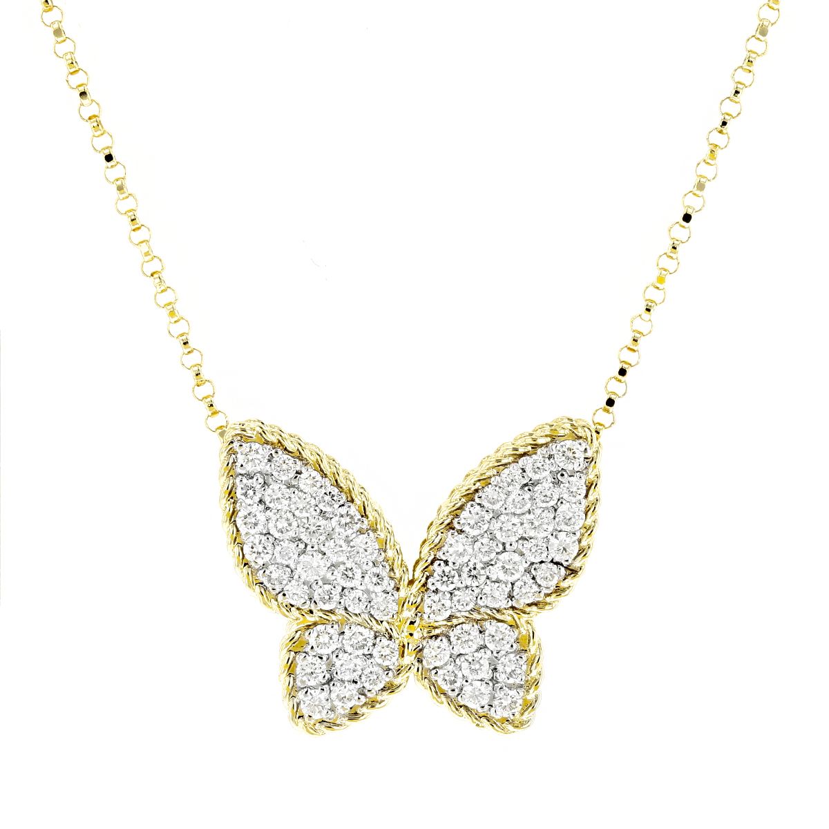 roberto coin butterfly necklace