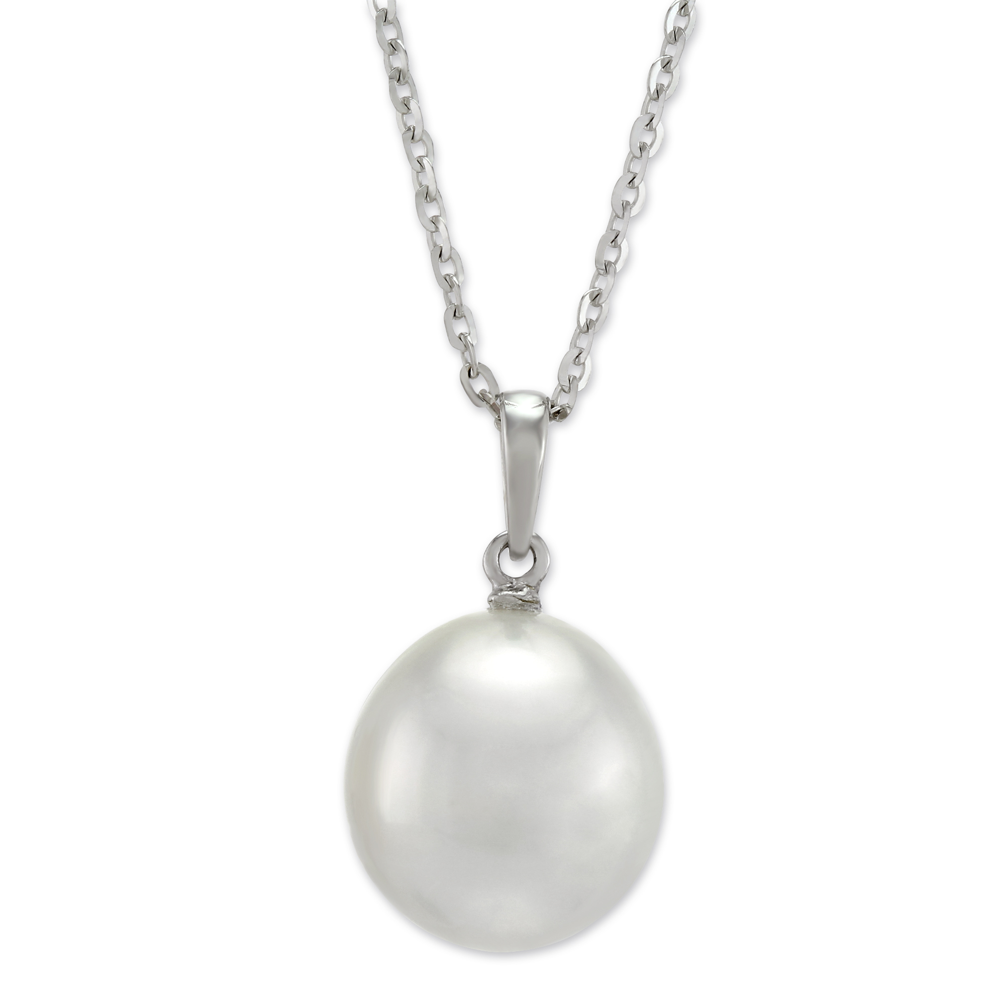 TARA Pearls South Sea Cultured Pearl Pendant Necklace in White Gold ...