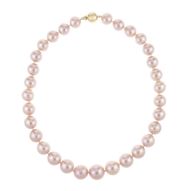 Freshwater Pearl Beads, Real Pearls, Peach Color