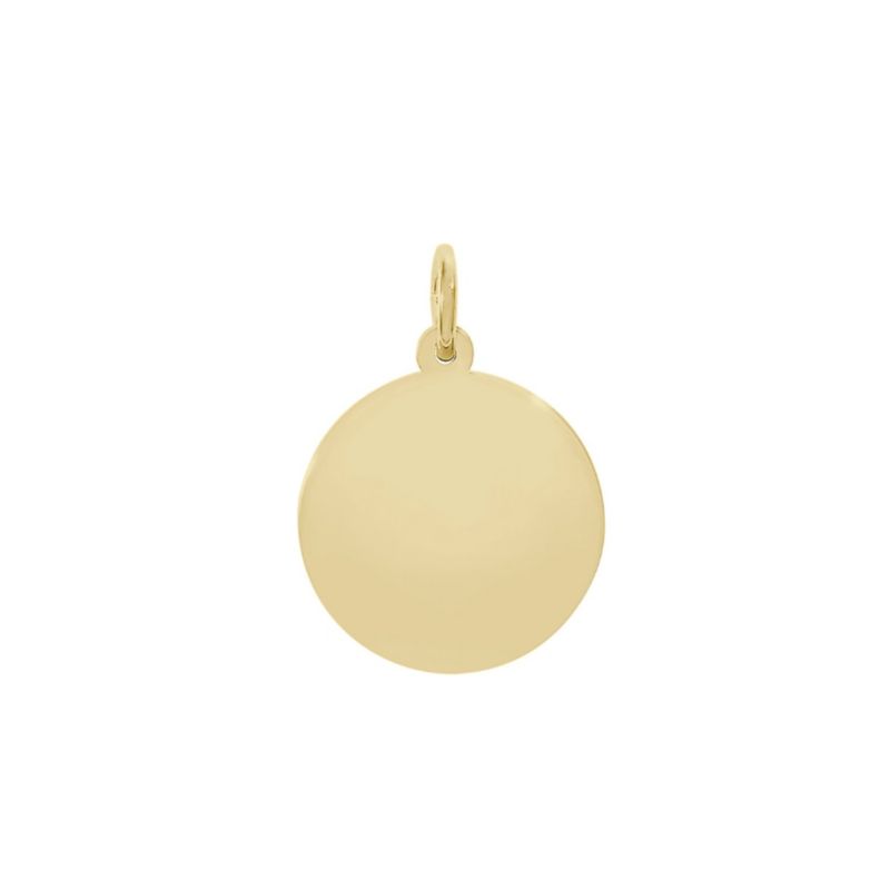 Rembrandt 14K Yellow Gold Medium Disc Charm | Borsheims