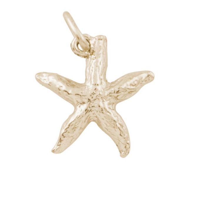 Rembrandt 14K Yellow Gold Starfish Charm