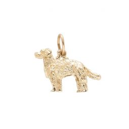 Rembrandt 14K Yellow Gold Golden Retriever Charm | 3736-0-14K