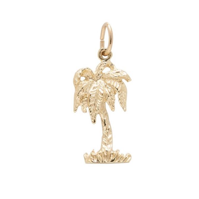 Rembrandt 14K Yellow Gold Palm Tree Charm