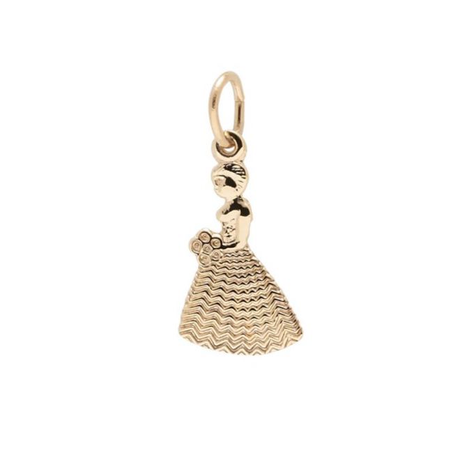 Rembrandt 14K Yellow Gold Bridesmaid Charm