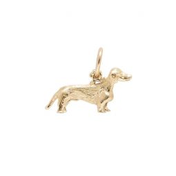 Rembrandt 14K Yellow Gold Golden Retriever Charm | 3736-0-14K