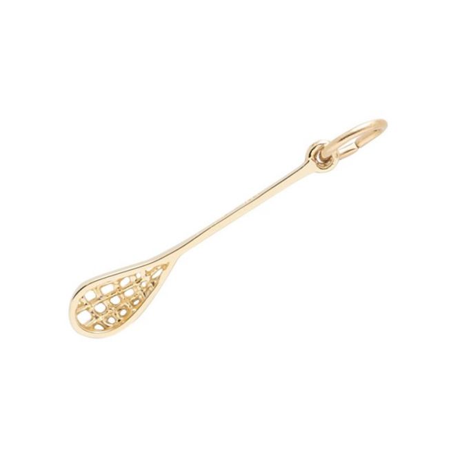 Rembrandt 14K Yellow Gold Lacrosse Charm