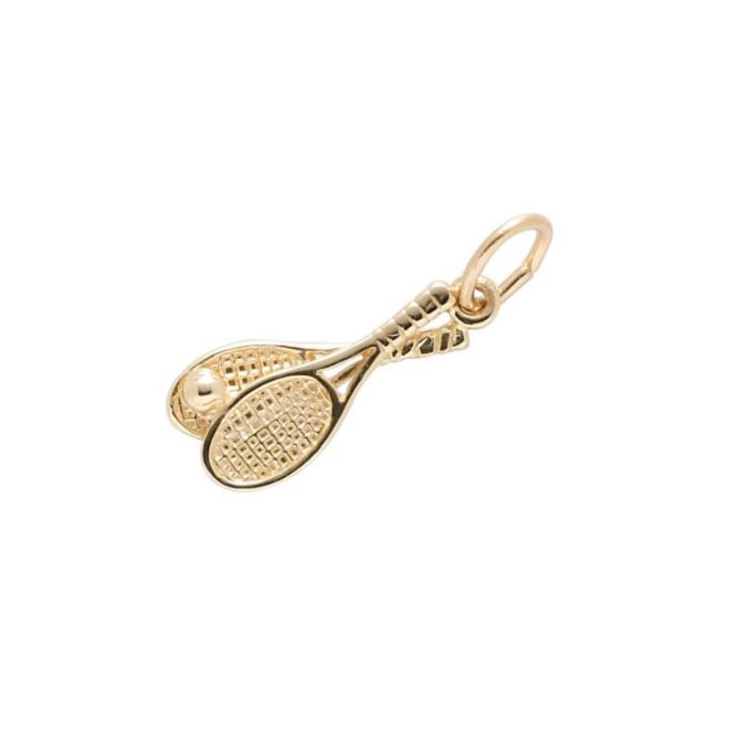 Rembrandt 14K Yellow Gold Tennis Charm