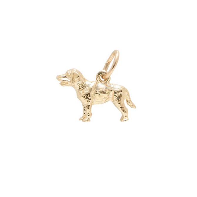 Rembrandt 14K Yellow Gold Labrador Charm