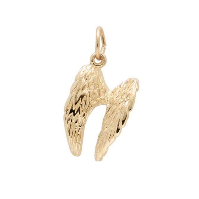 Rembrandt 14K Yellow Gold Angel Wings Charm