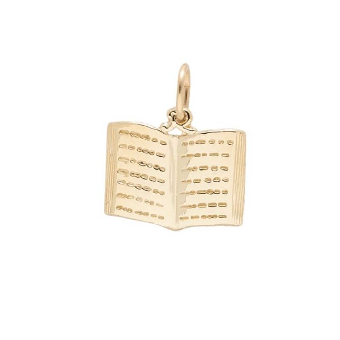 Rembrandt 14K Yellow Gold Book Charm