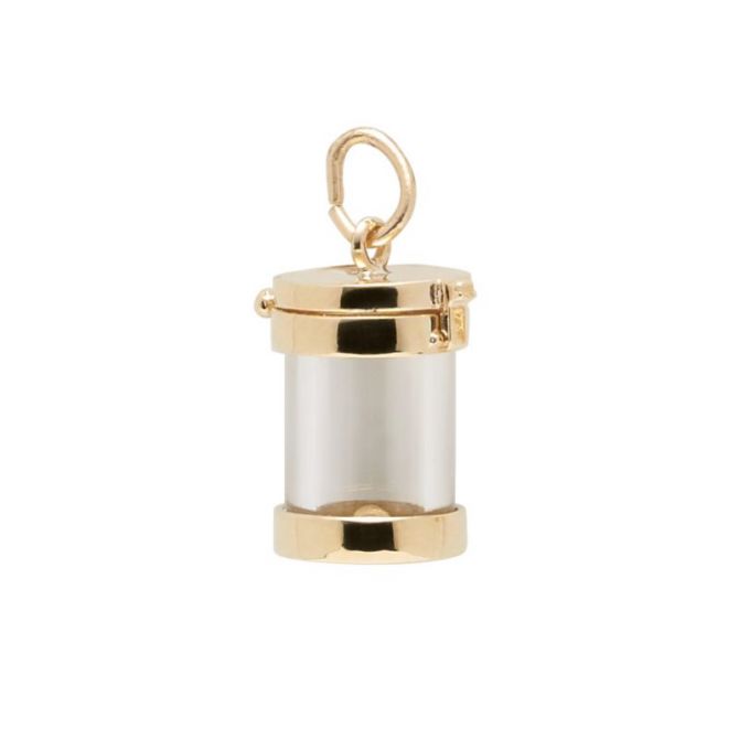 Rembrandt 14K Yellow Gold Capsule Charm