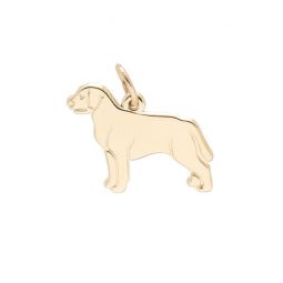 Rembrandt 14K Yellow Gold Golden Retriever Charm | 3736-0-14K