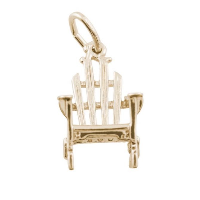 Rembrandt 14K Yellow Gold Adirondack Chair Charm