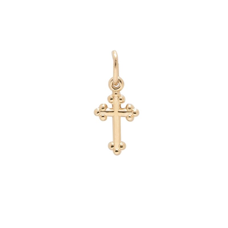 Rembrandt 14K Yellow Gold Cross Charm | 4433-0-14K | Borsheims