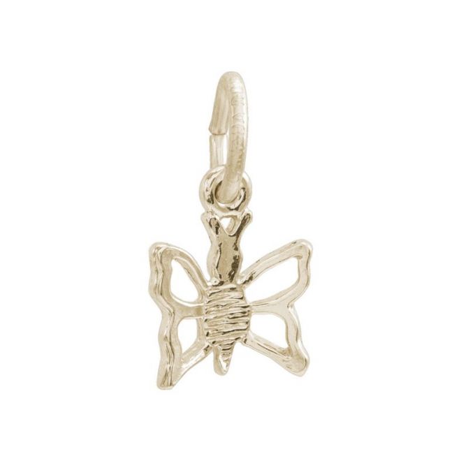 Rembrandt 14K Yellow Gold Butterfly Charm