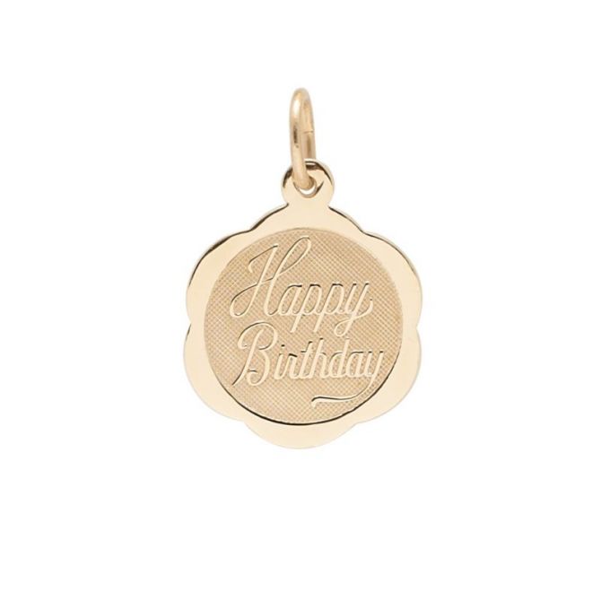 Rembrandt 14K Yellow Gold Birthday Charm