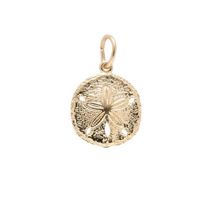 Rembrandt 14K Yellow Gold Sand Dollar Charm