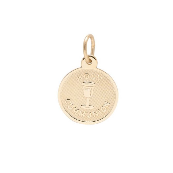 Rembrandt 14K Yellow Gold Holy Communion Charm