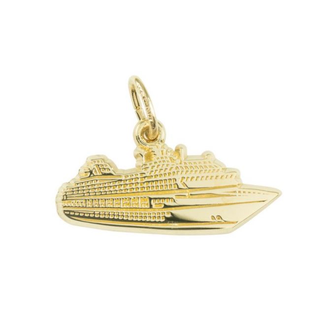 Rembrandt 14K Yellow Gold Horse Cruise Ship Charm