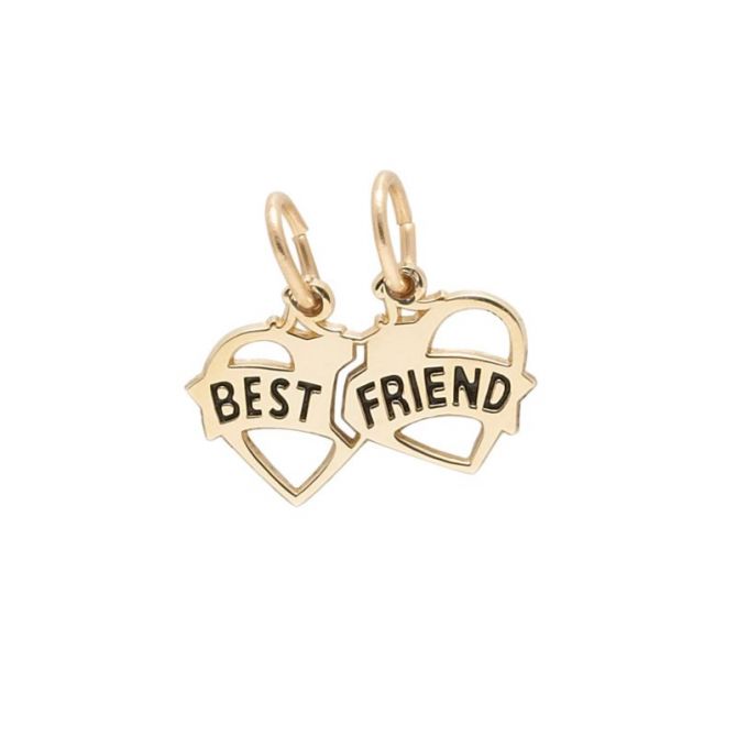 Rembrandt 14K Yellow Gold Best Friends Charm