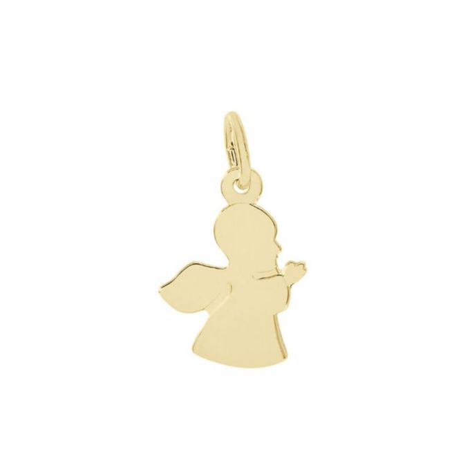 Rembrandt 14K Yellow Gold Small Guardian Angel Charm