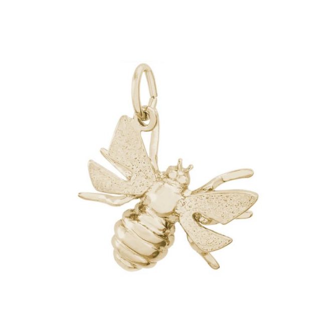 Rembrandt 14K Yellow Gold Bee Charm